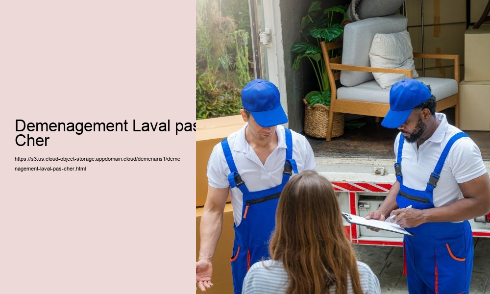 Demenagement Laval pas Cher