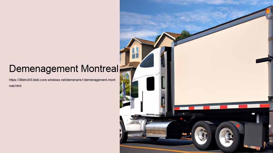 Demenagement Montreal